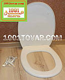 Пластикове сидіння з кришкою для унітазу "Пізанська вежа" (Pisa), Elif Plastik (Еліф), фото 2