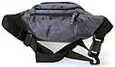 Чоловіча текстильна сумка на пояс Q003-11SkyGrey сіра, фото 3