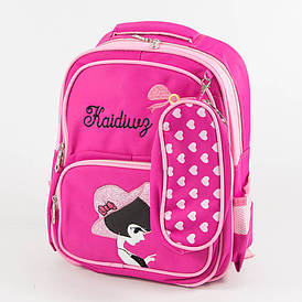 Шкільний/прогулянковий рюкзак для дівчаток - рожевий - 11-889