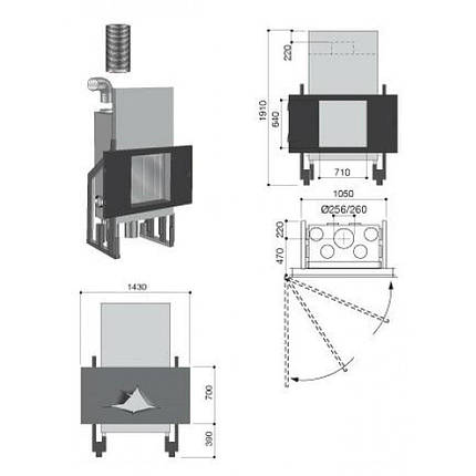 Камін FOCUS OMEGAFOCUS, фото 2