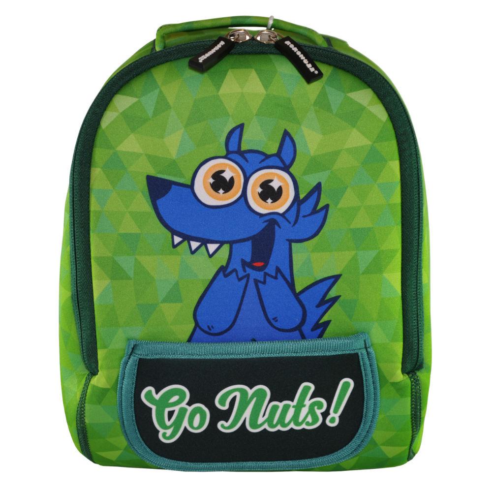 Дошкільний рюкзак KOKONUZZ-GO NUTS з собакою салатовий, фото 1
