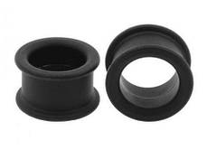 Тунель силіконовий чорний (з бортиками)