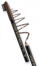 Карандаш для бровей LAMBRE BROW PENCIL №02 Тёмно-коричневый