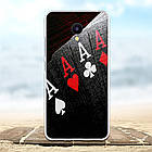Силіконовий чохол із малюнком для Meizu M5c (Покер)