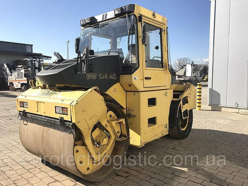 Ковзанка Тандемний Bomag BW 174 AC.