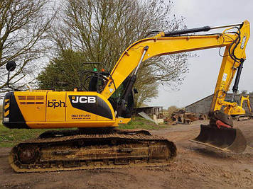 Гусечний екскаватор JCB JS220LC.