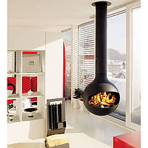 Камін FOCUS BATHYSCAFOCUS OUTDOOR відкритий з підвісним і поворотним вогнищем, фото 4