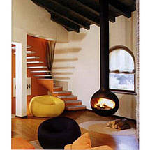 Камін FOCUS BATHYSCAFOCUS OUTDOOR відкритий з підвісним і поворотним вогнищем, фото 3