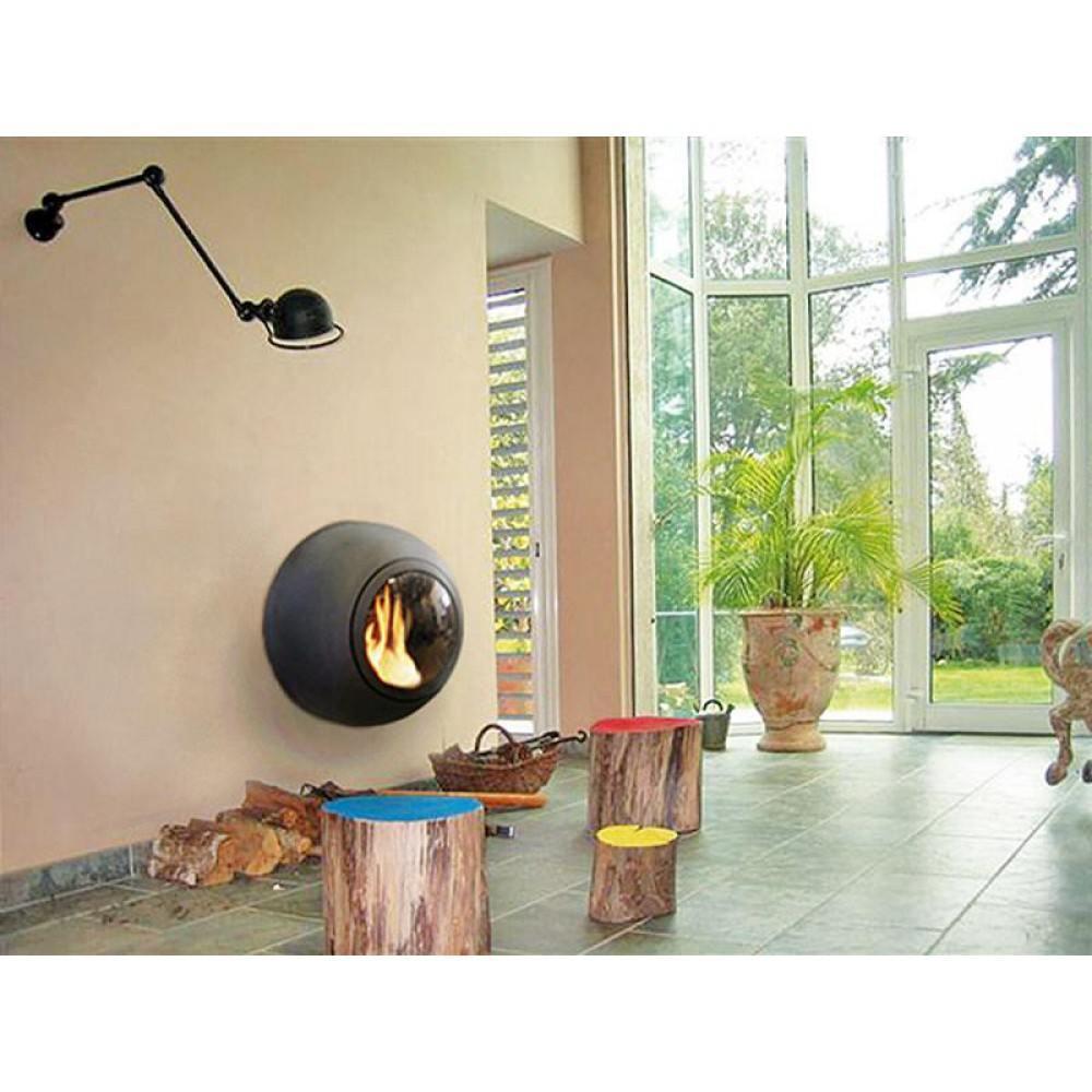 Камін FOCUS EMIFOCUS PORTHOLE закритий (труба в стіні)