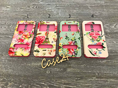 Чехол книжка Flowers book для Huawei Mate 10 Lite (4 вида)