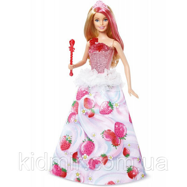Лялька Барбі Цукеркова принцеса Barbie Dreamtopia Princess DYX28 Пошкоджено коробку
