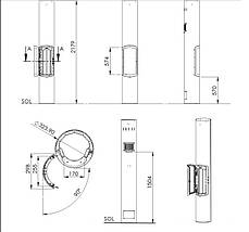Камін FOCUS SLIMFOCUS підвісний фіксований, фото 3