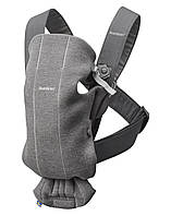 BabyBjorn - Рюкзак-кенгуру Baby Carrier Mini 3D Jersey, Dark Grey (темно-сірий)