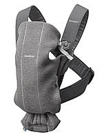 BabyBjorn - Рюкзак-кенгуру Baby Carrier Mini 3D Jersey, Dark Grey (темно-серый)