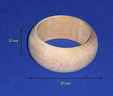 Браслет 35х85/67 мм Дерево заготівка для декору