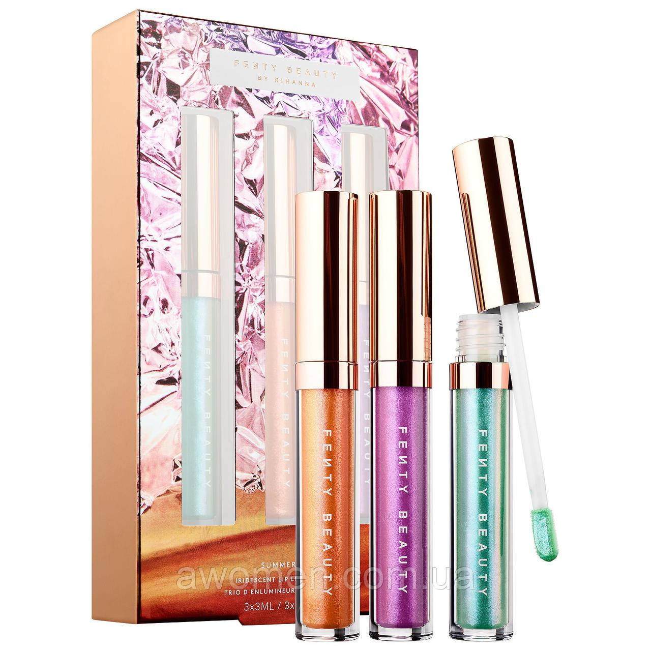 Набор глитеров FENTY BEAUTY BY RIHANNA Summer Daze & Summer Nights (SINGLE / BILINGUAL / READY TO MINGLE), фото 1