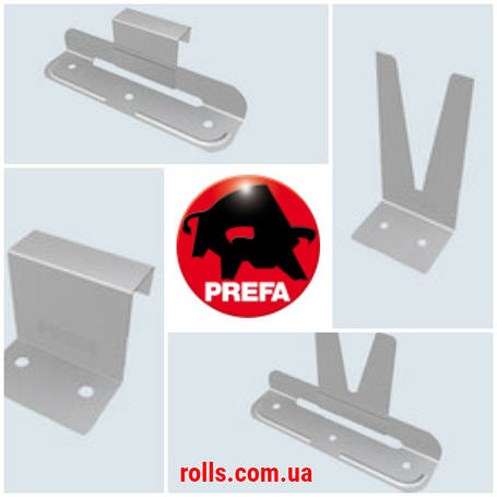 Клямри PREFA ORIGINAL (Німеччина) | Кріплення для фальцевих дахів і фасадів