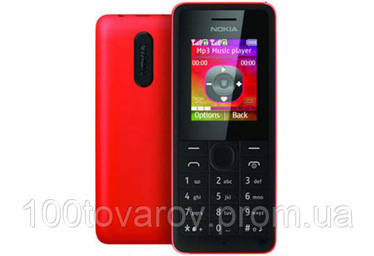 /мобільний телефон Nokia 107 Red