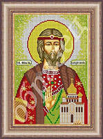 Схема для вышивки бисером именной иконы - Святой Владислав фам-78