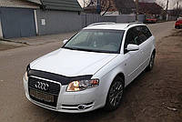 Дефлектор капота, мухобойка AUDI A4 (кузов 8Е,В7) с 2005-2008 г.в. VIP