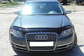 Дефлектор капоту, мухобойка AUDI A4 (8B,8K) з 2008-2011 р. в. VIP