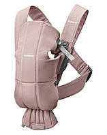 BabyBjorn - Рюкзак-кенгуру Baby Carrier Mini Cotton, Dusty Pink (рожевий)