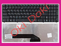 Клавіатура Asus K50 K51 K60 K61 K70 F52 P50 X5 series чорна without frime type 1