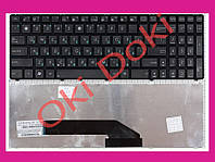 Клавіатура Asus K50 K51 K60 K61 K70 F52 P50 X5 чорна з рамкою type 2