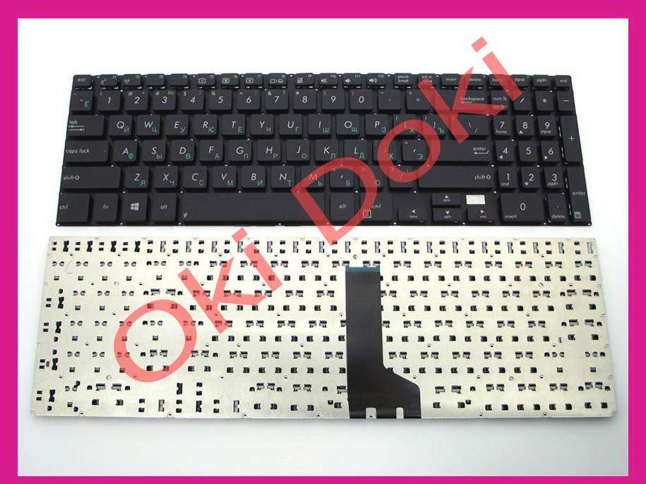 Клавіатура ASUS P500 P500CA PU500 PU500CA RU Black без рамки .