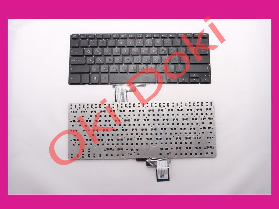 Клавіатура ASUS PU301 PU401 series rus black без фрейму