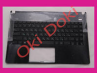 Клавиатура Asus X401 series Keyboard+передняя панель rus руские буквы зеленые