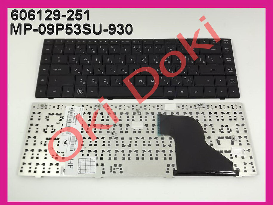 Клавіатура HP Compaq 625 620 621 чорна type 1