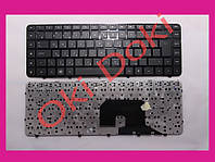 Клавиатура HP Pavilion dv6-3000 черная с черной рамкой вертикальный Enter type 2