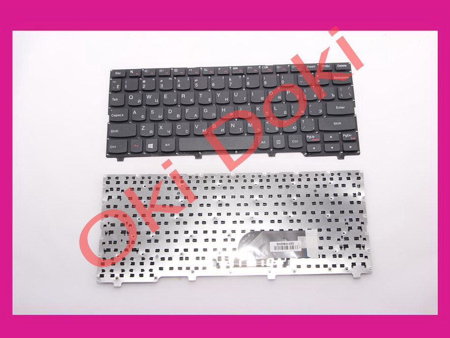 Клавіатура Lenovo IdeaPad 100s-11IBY black type 2