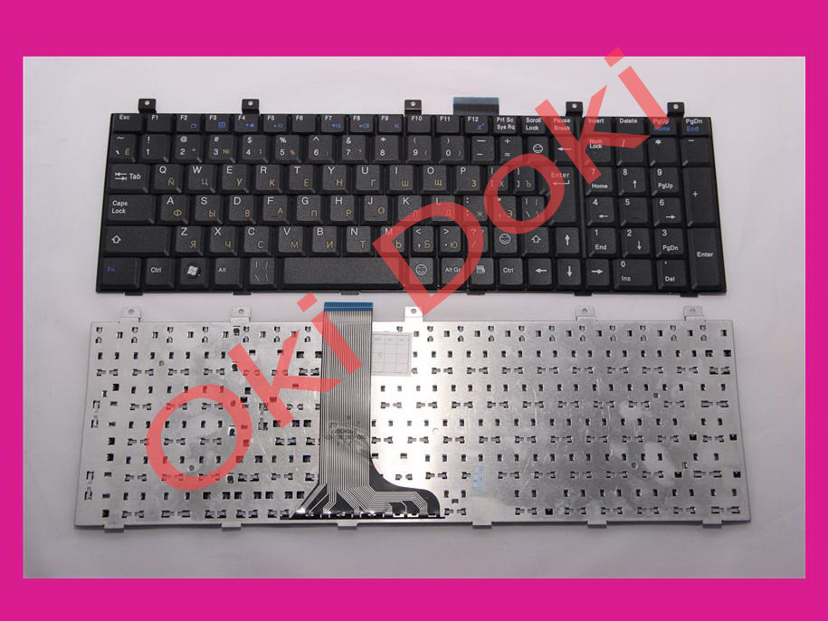 Клавіатура Msi MS-163D MS-1635 MS-16656 MS-1675 MS-1682 MS-1683 A5000 CR500 CR600 CX600 CX600 VR700 ER710 EX600