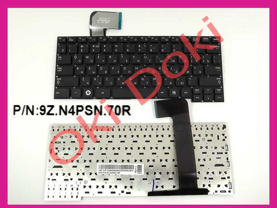 Клавіатура Samsung X128 X130 SF210 чорна NP-X128 NF210 NP-NF210 NF310 NP-NF310
