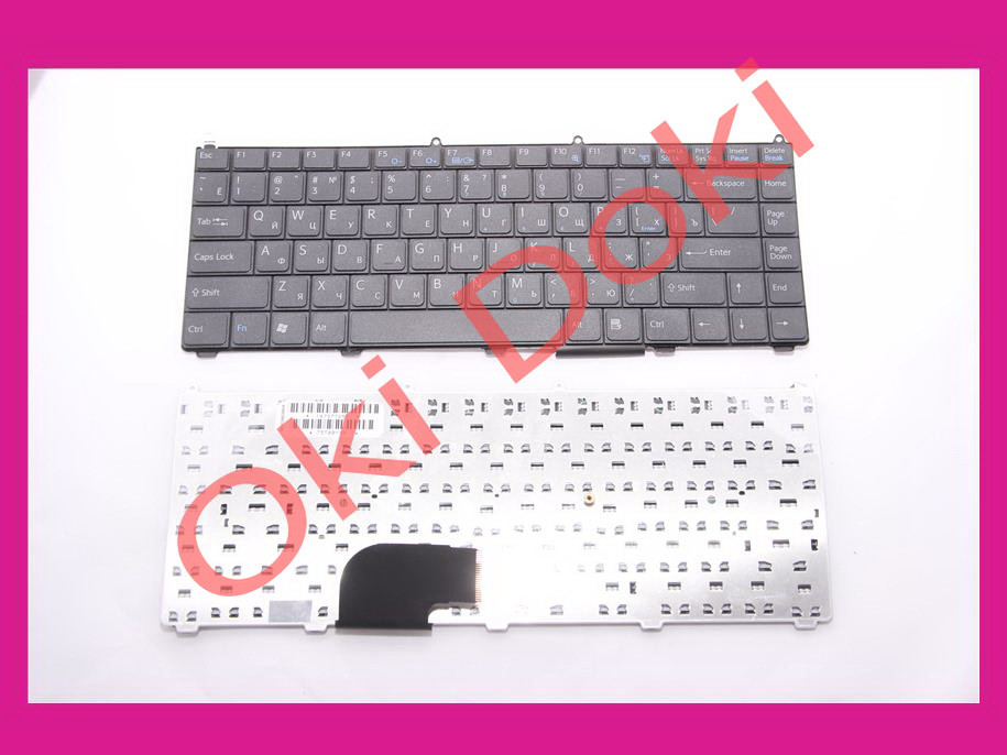 Клавіатура Sony VGN-AR VGN-FE series black горизонтальний ентер