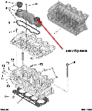 Мембрана клапанної кришки FORD 1.6 D / 1.6 TDCI / 1.6 DI TURBO, фото 3