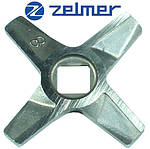 Ніж для м'ясорубки Zelmer NR8 (ОРИГІНАЛ) Двосторонній (ZMMA128X)