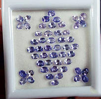 Натуральний танзаніт 0,17 карата від студії LadyStyle.Biz