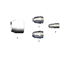 Електрод (катод) до плазмотрона Р-80 (плазморіз CUT-60, 70, 80), фото 2