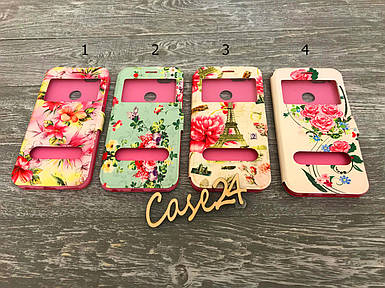 Чехол книжка Flowers book для Xiaomi Mi A1 (4 вида)
