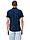 Синя чоловіча сорочка LC Waikiki/ЛС Вайкікі з коротким рукавом, з кишенею на грудях, фото 5