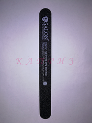 Пилка для нігтів Salon Professional 100х100, пряма вузька.