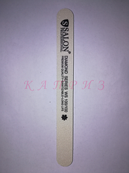 Пилка для нігтів Salon Professional 100х100, пряма вузька.