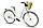 Велосипед жіночий місто Goetze BLUEBERRY 28 3b кошика! біло-блакитний, фото 8