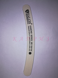 Пилка для нігтів Salon Professional 100х100, бумеранг.