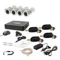 Комплект IP відеоспостереження NVR-KIT2104 — 4 indoor-outdoor