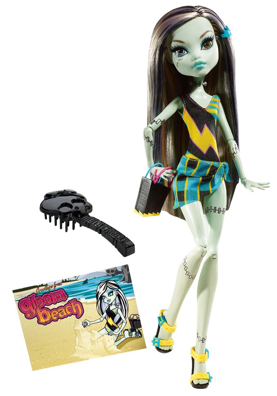 Лялька Monster High Frankie Stein Gloom Beach Френки Штайн Марний пляж, фото 1