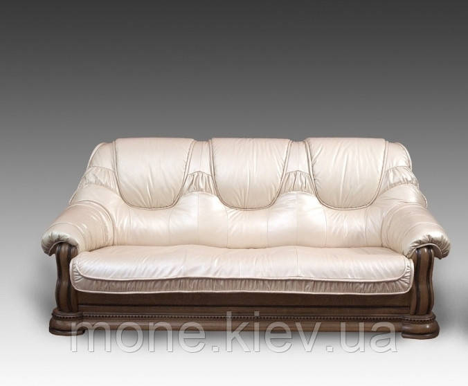 Кожаный трехместный диван "Гризли" - фото 1 - id-p61693855